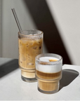 Ripple glazen kort | set van 6 stuks | 180 ml